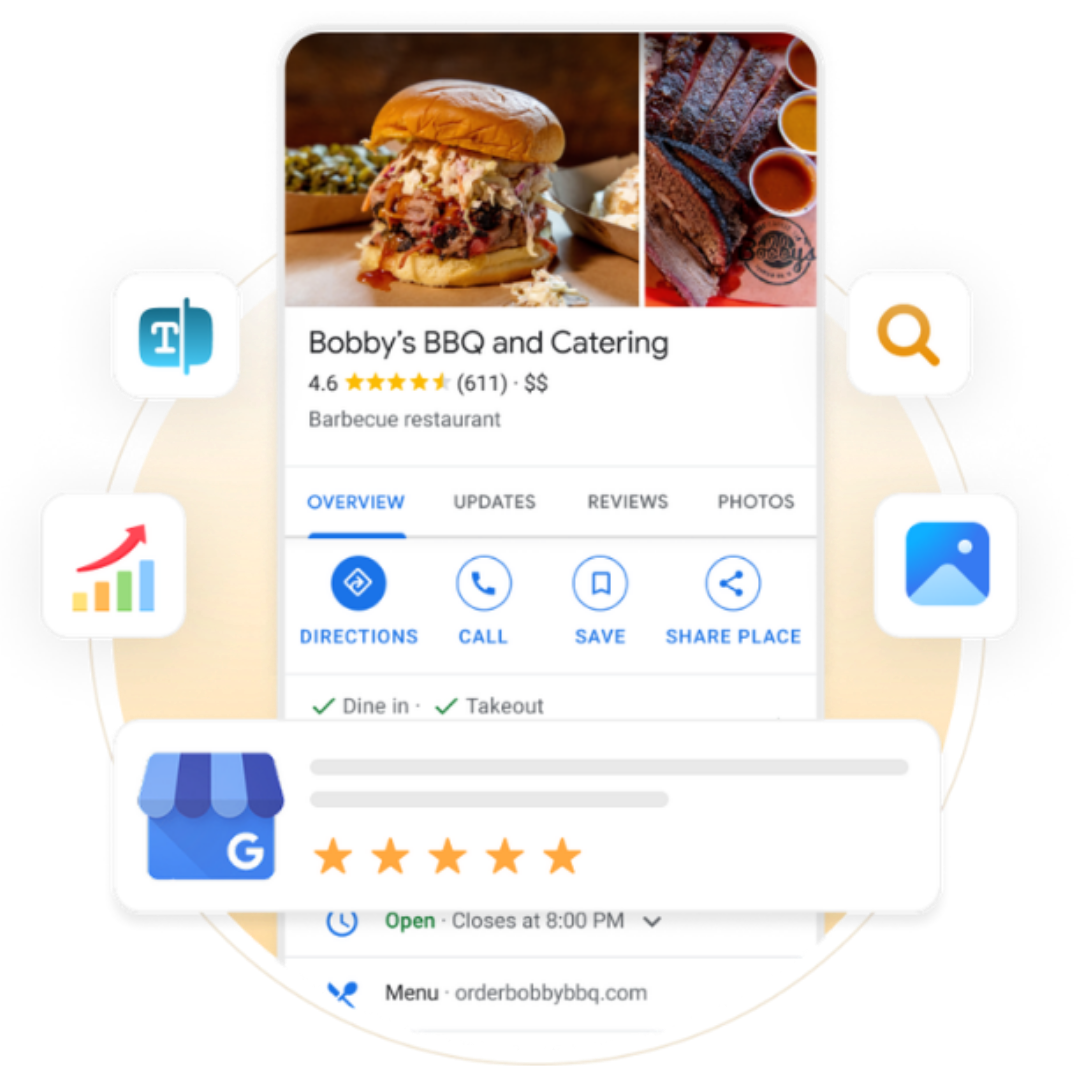 We help restaurants improve local visibility and customer reviews.